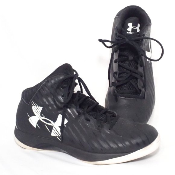 Under Armour Other - UNDER ARMOUR Men's 11 Sneakers/Basketball Black + White Man Made